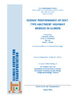 Seismic Performance of SeatType Abutment Highway Bridges in Illinois