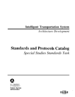 Intelligent Transportation Systems Architecture Development Standards And Protocols Catalog