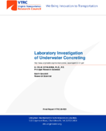 Laboratory Investigation of Underwater Concreting