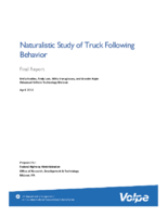 Naturalistic Study of Truck Following Behavior