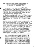 Interstate Commerce Commission Report of the Accident  Investigation Occurring on the CENTRAL OF GEORGIA RAILROAD AND LOUIS VILLE AND NASHVILLE RAILROAD SYLACAUGA AL