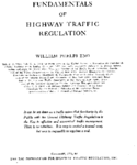 Fundamentals of Highway Traffic Regulation
