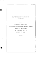 Interstate Commerce Commision Report of the Accident  Investigation Occuring on the MISSOURI KANSAS AND TEXAS RAILWAY BOONVILLE MO