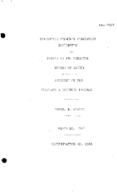 Interstate Commerce Commision Report of the Accident  Investigation Occuring on the COLORADO AND SOUTHERN RAILWAY ROYCE N MEX