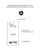 Techniques for Developing Child Dummy Protection Reference Values Event Report