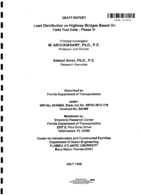 Load Distribution on Highway Bridges Based on Field Test Data Phase III