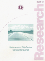 Performance of a thirtytwo year old concrete pavement