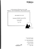 Assessment of rail flaw inspection data