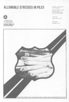 Allowable stress in piles