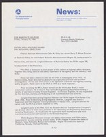 FRA News Releases 1986