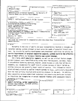 Identification of Market Segments An Analysis of Transit Needs and Service Requirements