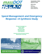 Speed Management and Emergency Response  a Synthesis Study