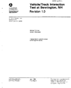 VehicleTrack Interaction Test at Bennington NH Revision 10