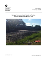 Using an Unmanned Aerial Vehicle to Produce Accurate Grade Crossing Profile Data