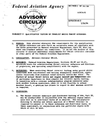 AC 2018A Qualification Testing of Turbojet Engine Thrust Reversers