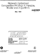 Networkoptimized congestion pricing  a parable model and algorithm