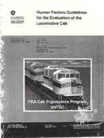 Human Factors Guidelines for the Evaluation of the Locomotive Cab