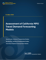 Assessment of California MPO Travel Demand Forecasting Models