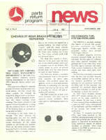Parts Return Program News November 1980