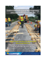Commercial Production of NonProprietary Ultra High Performance Concrete