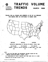 Traffic Volume Trends March 1988