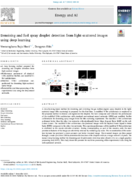 Denoising and Fuel Spray Droplet Detection From LightScattered Images Using Deep Learning