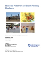 Statewide pedestrian and bicycle planning handbook