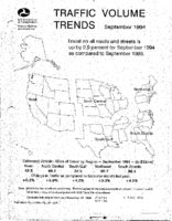 Traffic Volume Trends September 1994