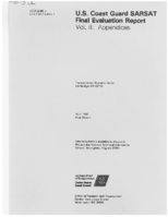 US Coast Guard SARSAT Final Evaluation Report Volume II Appendices