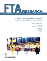 Asset Management Guide Focusing on the Management of Our Transit Investments October 2012