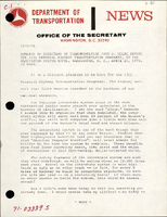 Remarks by Secretary of Transportation John A Volpe before the 13th Biennial Highway Transportation Congress