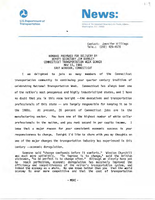 Deputy Secretary of Transportation Jim Burnley Speeches May 1986