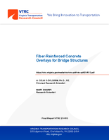 FiberReinforced Concrete Overlays for Bridge Structures