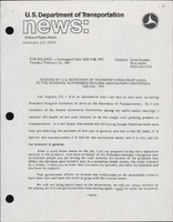 Address by US Secretary of Transportation Drew Lewis to the National Automobile Dealers Association Convention