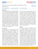 Forecasting Commercial Vehicle Miles Traveled VMT in Urban California Areas Research Brief