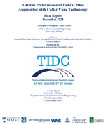 Lateral Capacity of Helical Piles Augmented With Collar Vane Technology