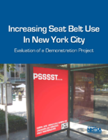 Increasing Seat Belt Use in New York City Evaluation of a Demonstration Project