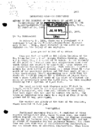 Interstate Commerce Commission Report of the Accident  Investigation Occurring on the MISSOURI KANSAS AND TEXAS RAILWAY PARSONS KS