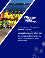 HumanAugmented Technology Interaction HATI for Improving Construction Quality Control and Task Monitoring An Application of Augmented Reality AR for Visualization and Remote Project Management Support