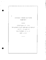 Interstate Commerce Commision Report of the Accident  Investigation Occuring on the ATLANTIC COAST LINE RAILROAD FLORENCE S C