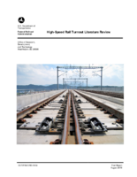 Highspeed rail turnout literature review  final report