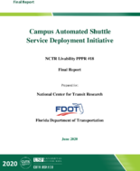 Campus Automated Shuttle Service Deployment Initiative