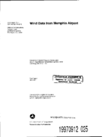 Wind data from Memphis airport