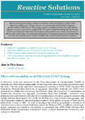 Reactive Solutions Volume 5 Issue 1