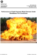 Performance of Tank Pressure Relief Devices Under Derailment Fire Conditions