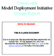 TransGuide  model deployment initiative design report