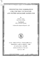 Procedure for Calibrating Collins 51R1 Navigation and BC733D Localizer Receivers