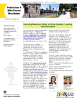 Pedestrian  Bike Forum Newsletter Volume 88 Spring 2024