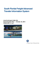 South Florida freight advanced traveler information system