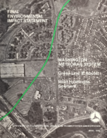 Final Environmental Impact Statement Washington Metrorail System Green Line E Route West Hyattsville Segment